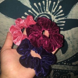 Velvet Hair Scrunchies